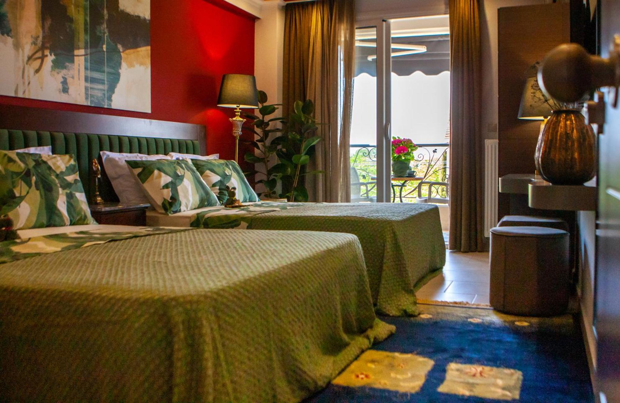 Art Hotel Aronos Olympiaki Akti Bagian luar foto