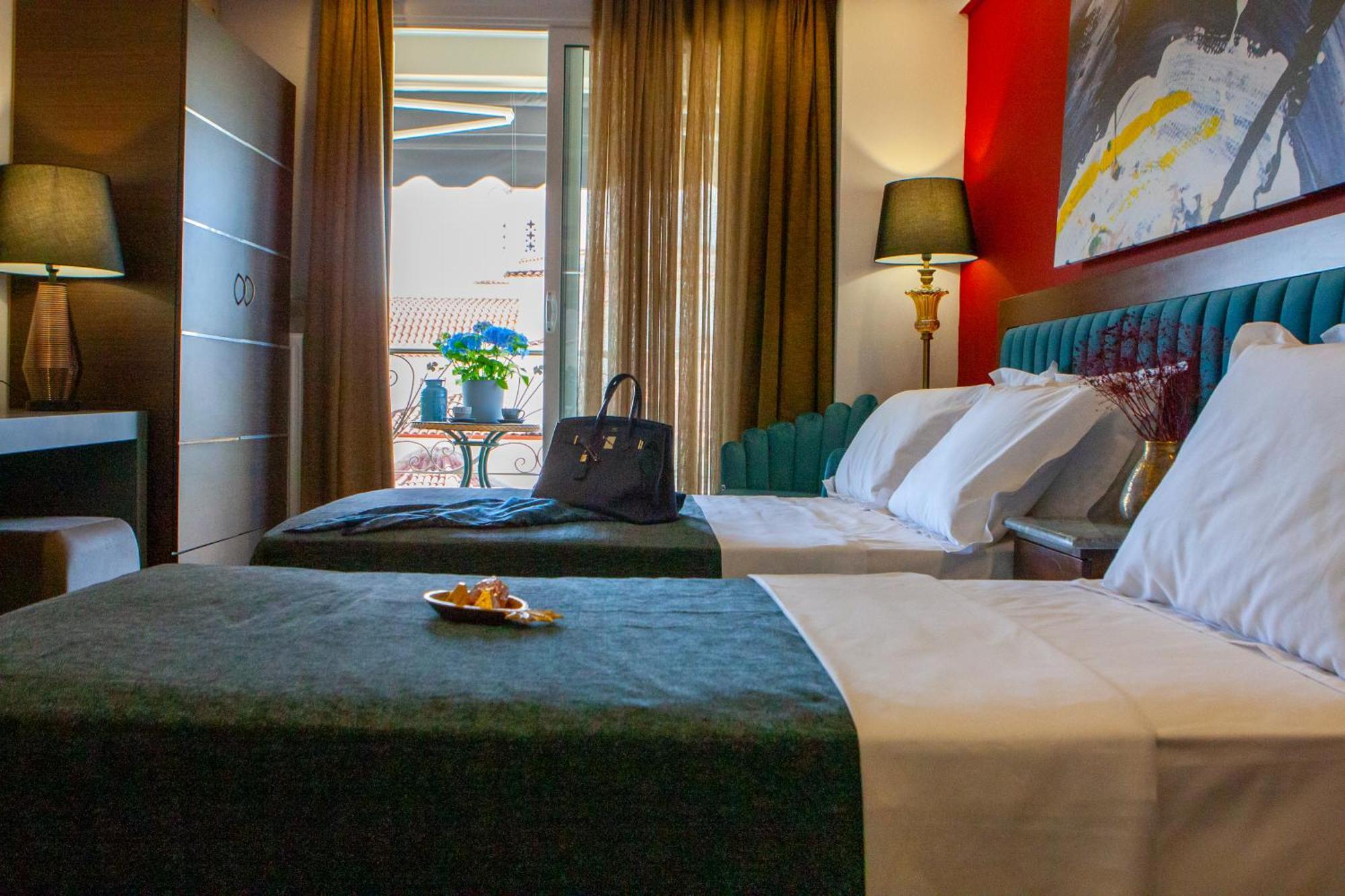 Art Hotel Aronos Olympiaki Akti Bagian luar foto
