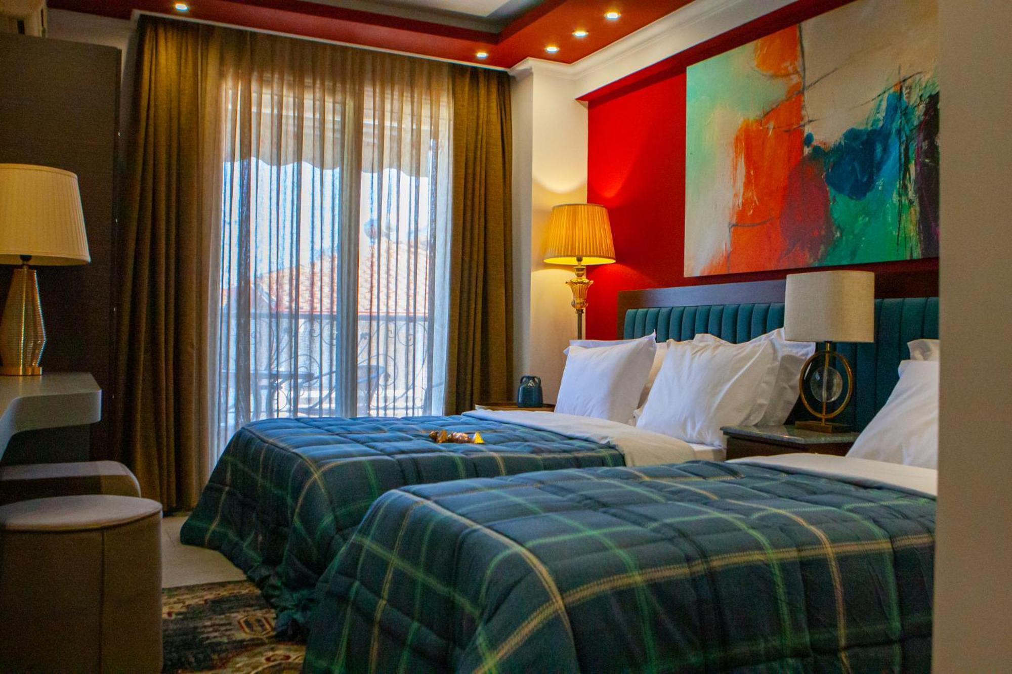 Art Hotel Aronos Olympiaki Akti Bagian luar foto