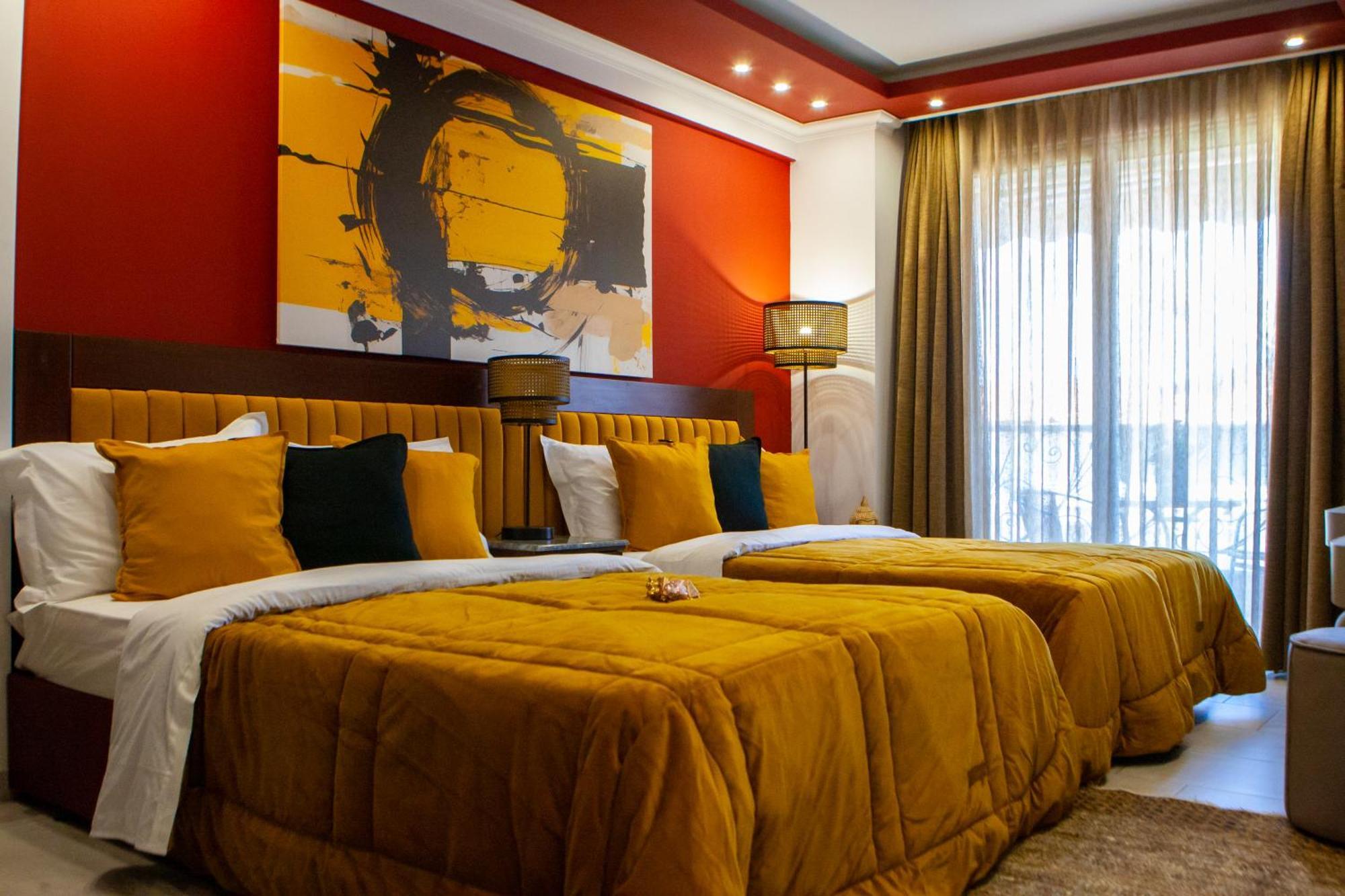 Art Hotel Aronos Olympiaki Akti Bagian luar foto