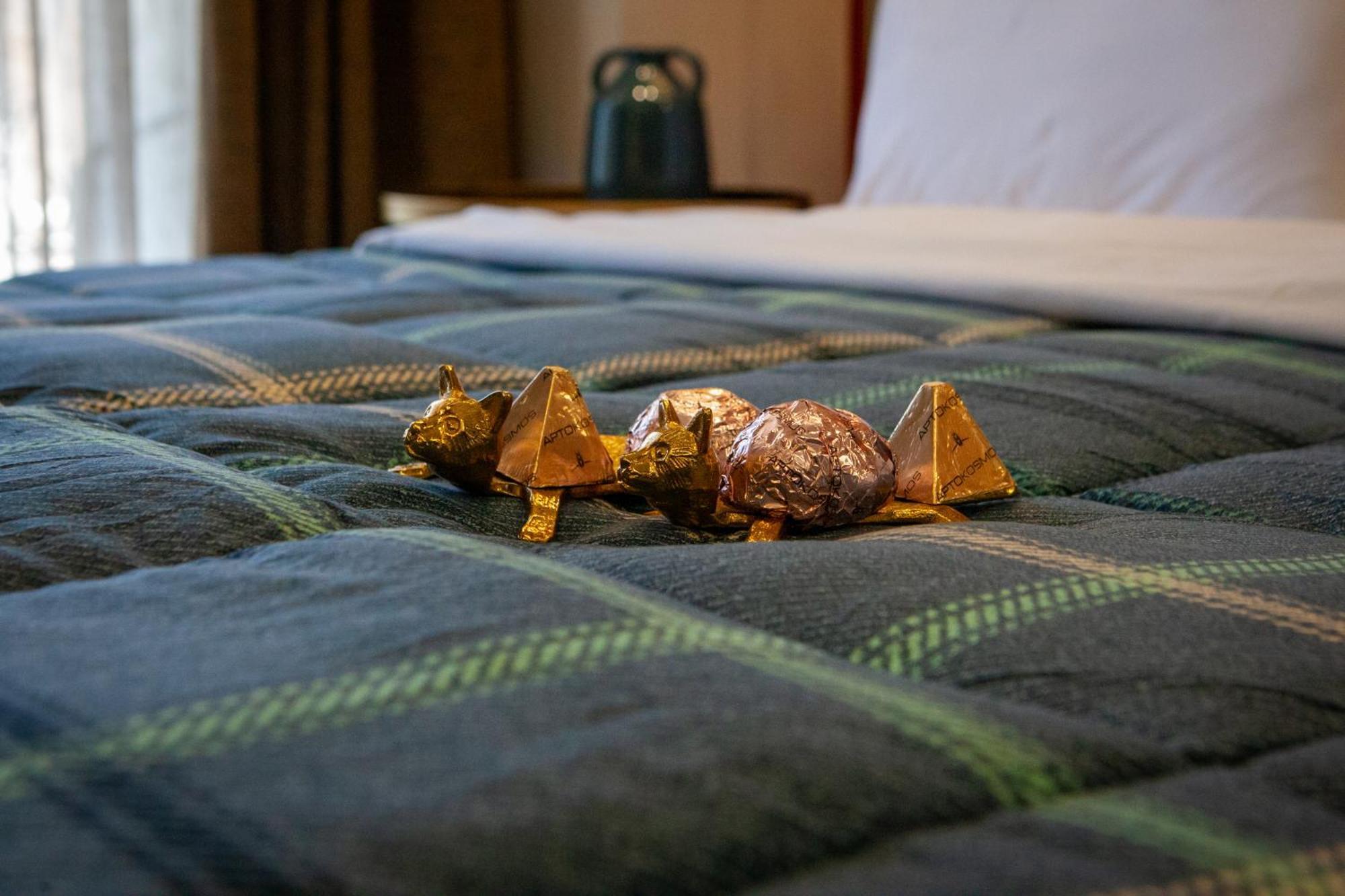 Art Hotel Aronos Olympiaki Akti Bagian luar foto