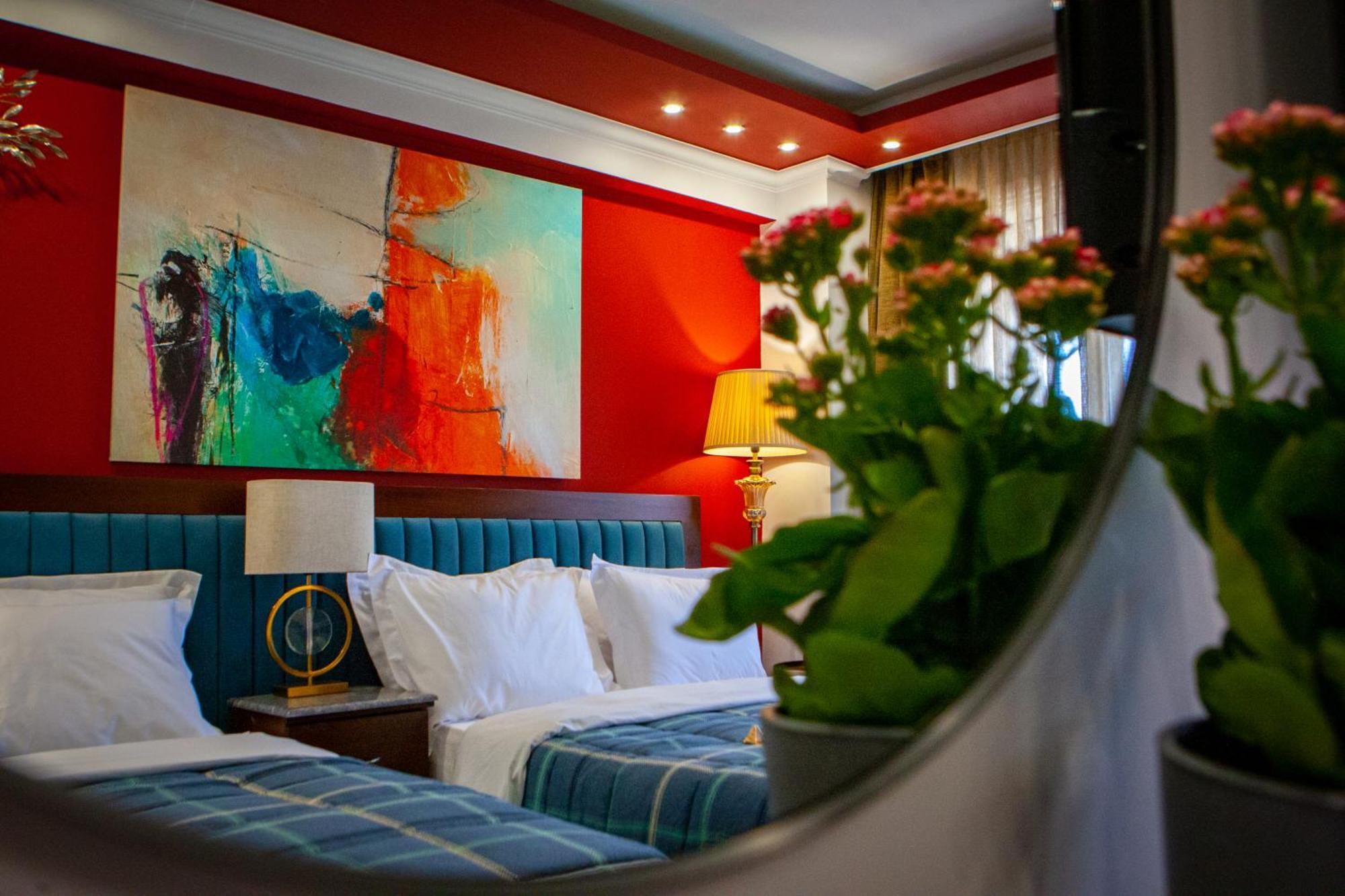 Art Hotel Aronos Olympiaki Akti Bagian luar foto