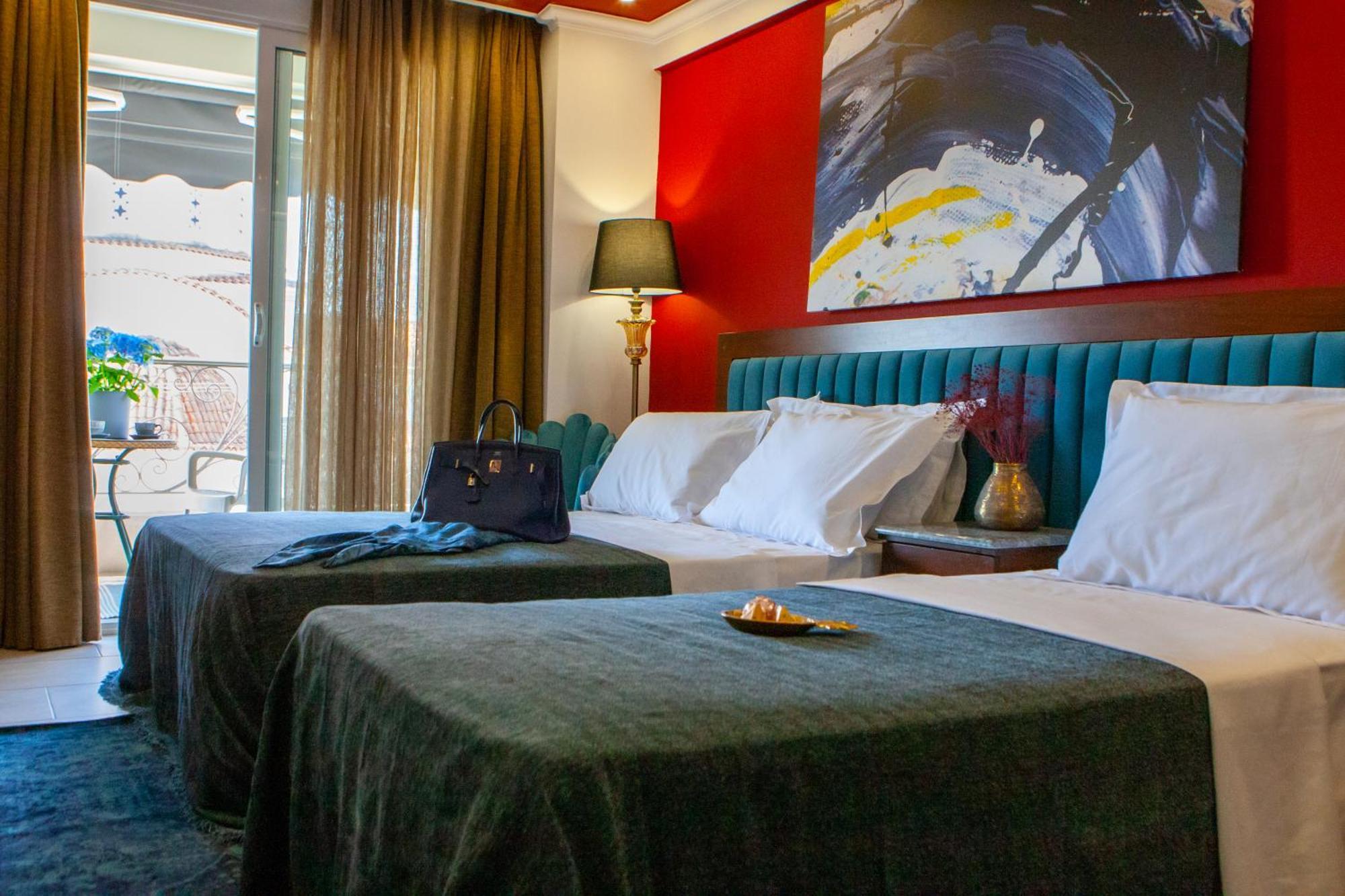 Art Hotel Aronos Olympiaki Akti Bagian luar foto