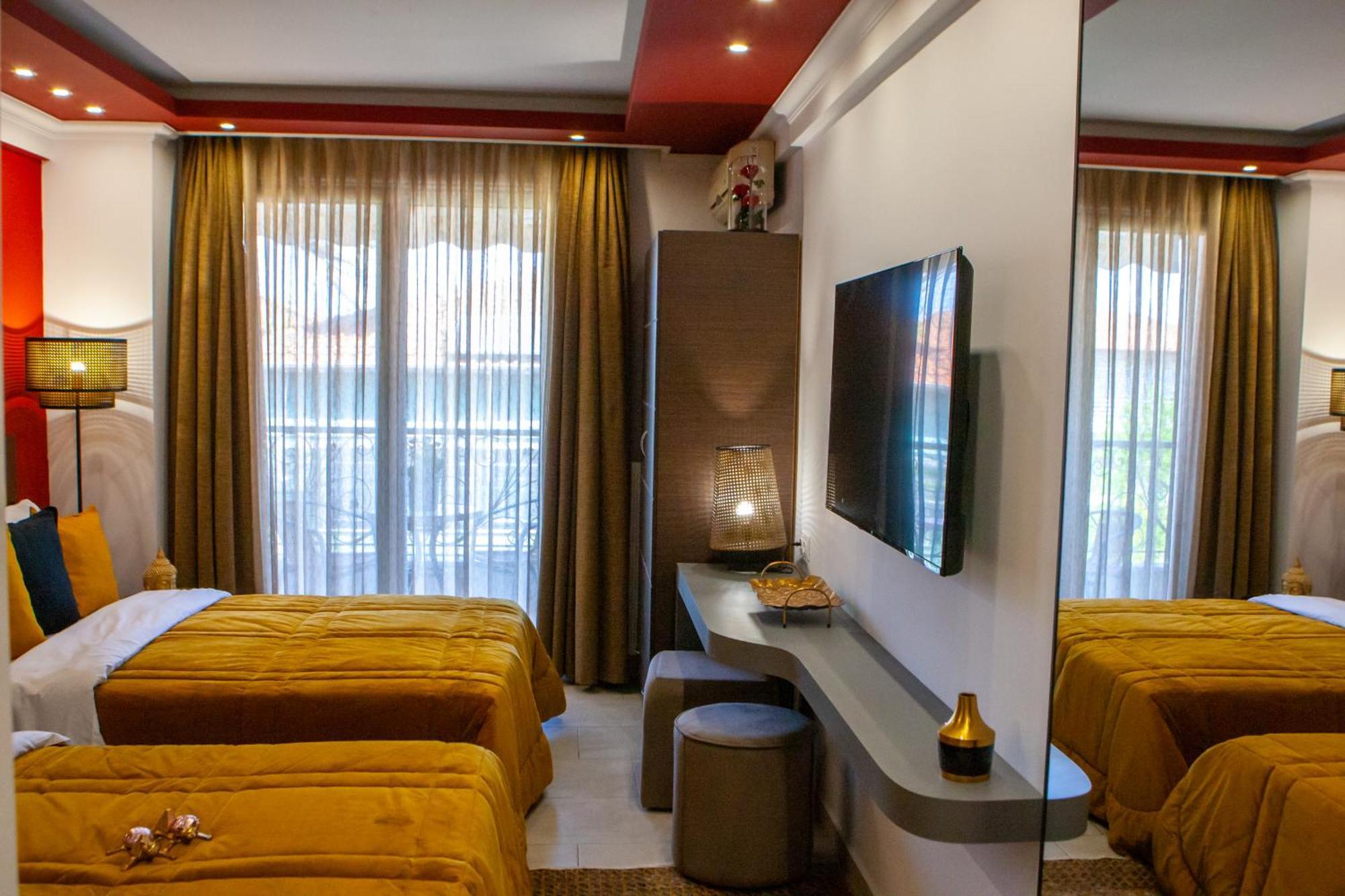 Art Hotel Aronos Olympiaki Akti Bagian luar foto
